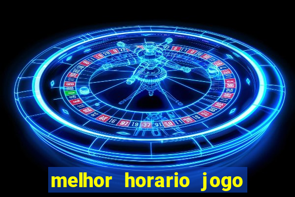 melhor horario jogo fortune rabbit